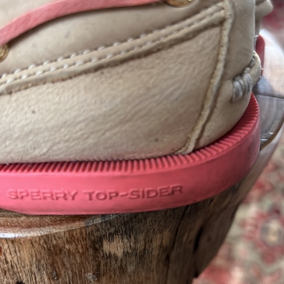 Sperry Top Sider tan leather moccasin ankle booties boat shoes - Picture 5 of 6